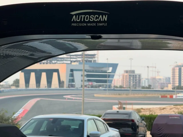 Just setting up the new Dubai Autodrome Showroom - directly in the center of the Motorcity Racetrack 🏎️💨